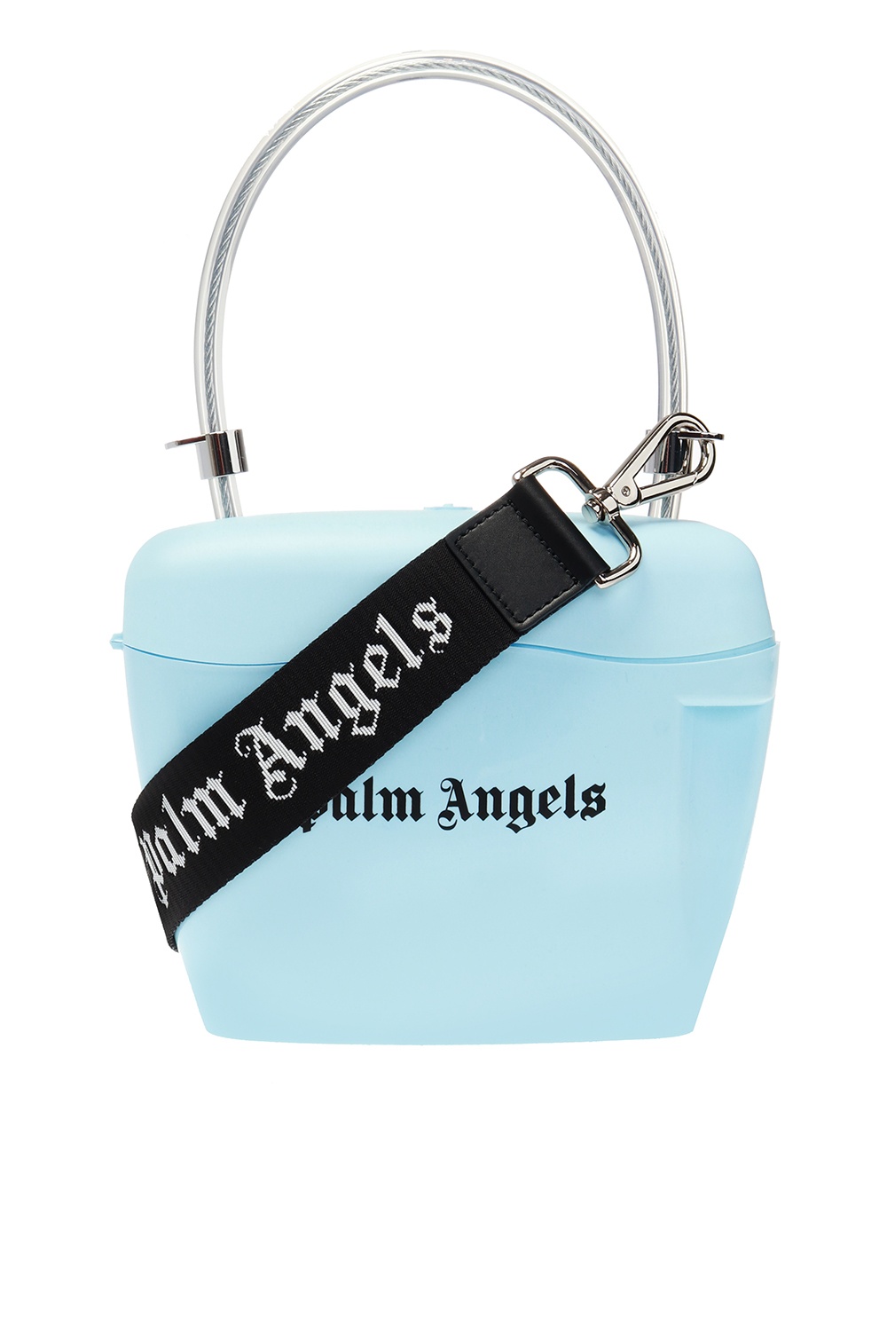 white palm angels padlock bag